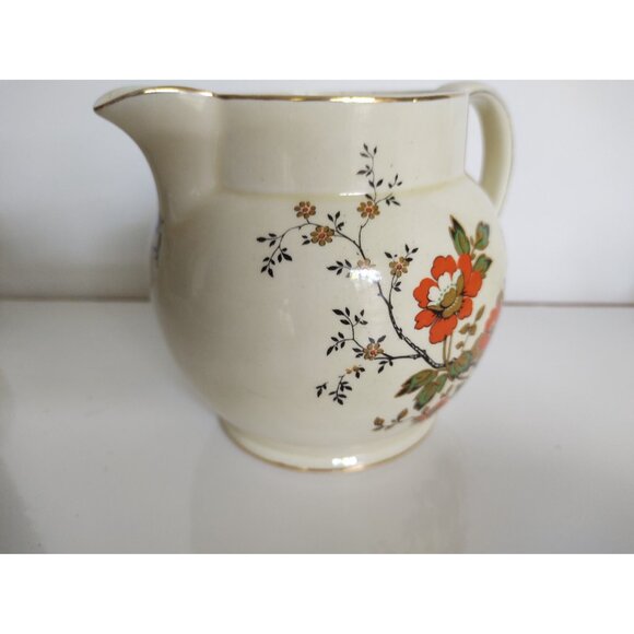 Vintage Cream Pitcher Trentham Pattern by Wedgwood England 5" Tall - Picture 4 of 16